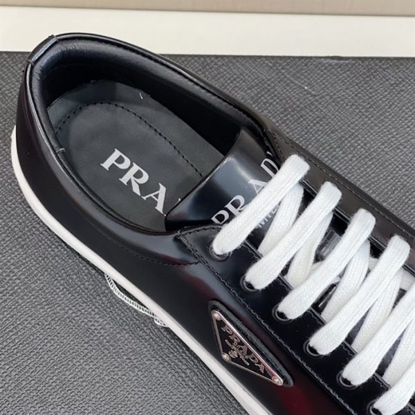 Prada Brushed Leather Sneakers - 02-1D005-1 (1)