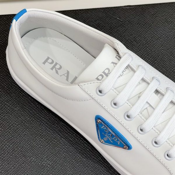 Prada Brushed Leather Sneakers - PS03-1