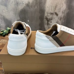 Burberry House Check and Leather Sneakers - BS05