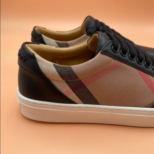 Burberry House Check and Leather Sneakers - BS07