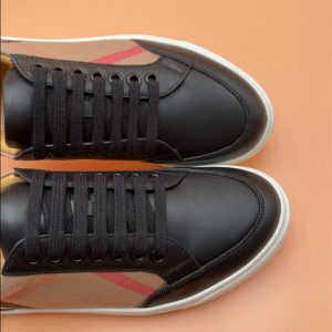 Burberry House Check and Leather Sneakers - BS07