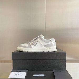 Prada Downtown Leather Sneakers - PS28