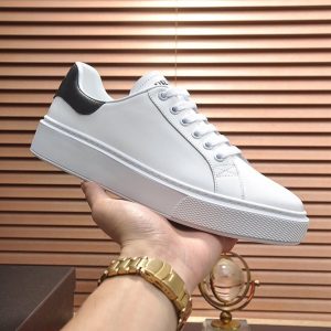 Prada Macro Leather Sneakers