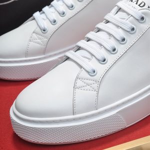 Prada Macro Leather Sneakers