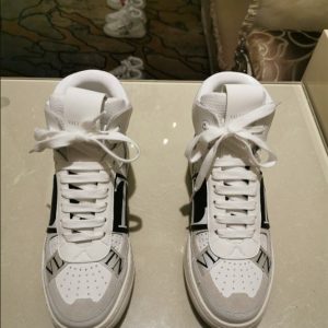 Valentino Garavani Mid-Top Calfskin VL7N Sneaker With Bands - VS11