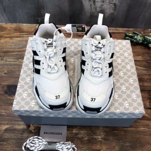 Balenciaga Adidas Triple S Trainers Sneakers - GS25