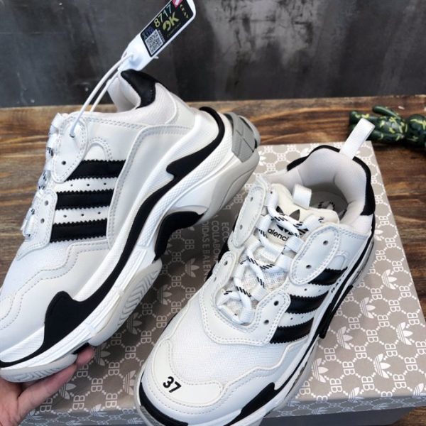 Balenciaga Adidas Triple S Trainers Sneakers - GS25