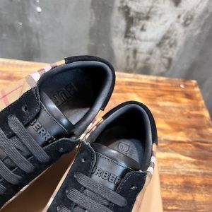 Burberry Vintage Check Cotton and Suede Sneakers - BS117