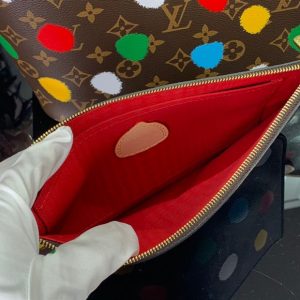 LV x YK Neverfull MM Tote Bags - L01