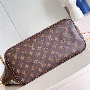 LV x YK Neverfull MM Tote Bags - L06