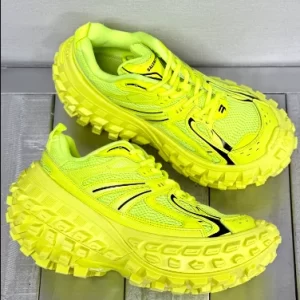 Balenciaga Bouncer Sneaker In Neon Yellow - GS36