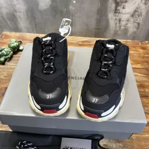 Balenciaga Triple S Mule in Black - GS53