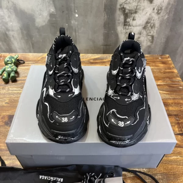 Balenciaga Triple S Sketch Sneaker - GS55