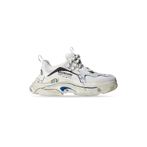 Balenciaga Triple S Sketch Sneaker - GS56