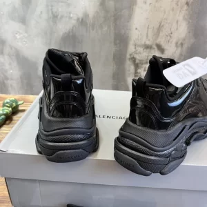 Balenciaga Women's Triple S Sneaker in Black - GS57