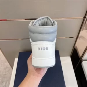 Dior B27 High-top Sneaker In White and Gray - DS21