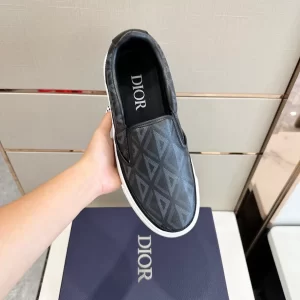 Dior B101 Slip-On Sneaker In Black - DS33