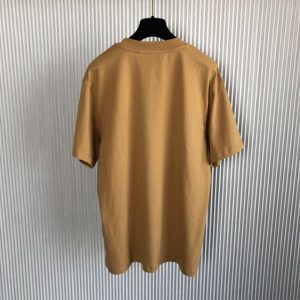 Gucci Cotton Jersey T-Shirt With Gucci Mirror Print In Camel - GT19