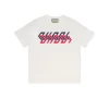 Gucci Cotton Jersey T-Shirt With Gucci Mirror Print In White - GT18