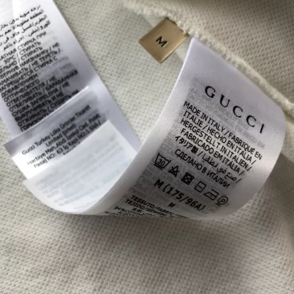 Gucci Cotton Piquet Polo with Web Collar - GT04