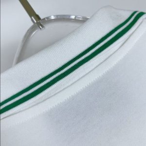 Gucci Cotton Polo With Web and Interlocking G - GT10