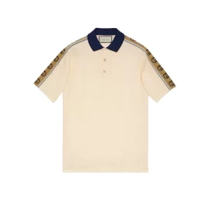 Gucci Polo with Interlocking G Stripe - GT13