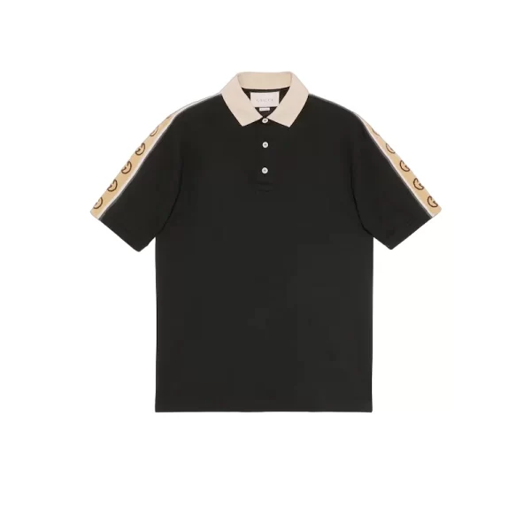 Gucci Polo with Interlocking G Stripe - GT14