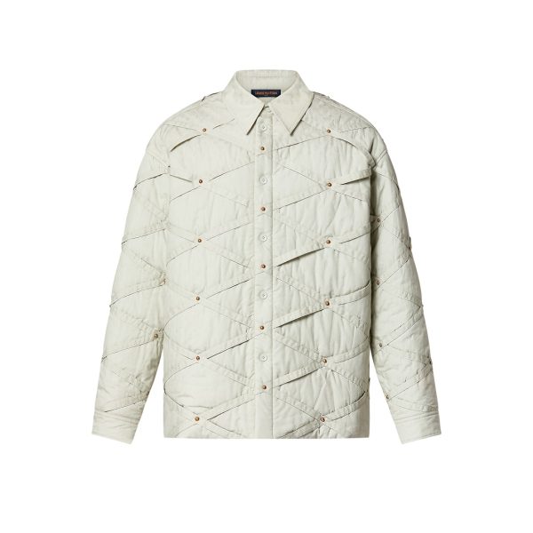 LV Monogram Quilted Cotton Overshirt - LK06