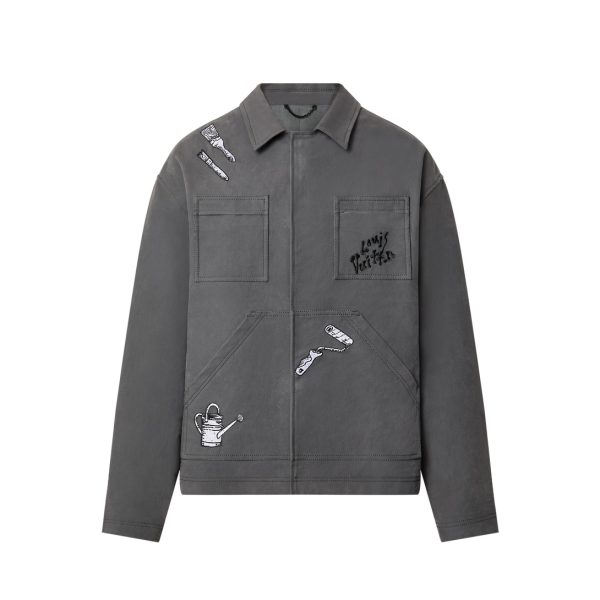 LV Multi-Tools Embroidery Chore Jacket - LK12