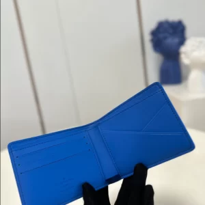 Louis Vuitton Multiple Wallet In Blue - LW05