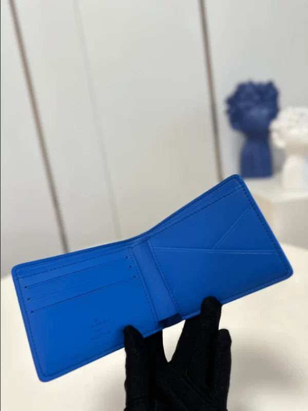 Louis Vuitton Multiple Wallet In Blue - LW05