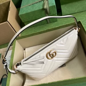 Gucci Marmont Shoulder Bag In White - GH12