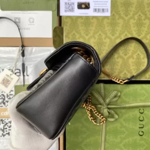 Gucci Marmont Small Shoulder Bag In Black - GH21