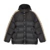 GG Jacquard Nylon Quilted Coat - GK10