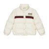 Gucci Padded Nylon Bomber Jacket with Web - GK05