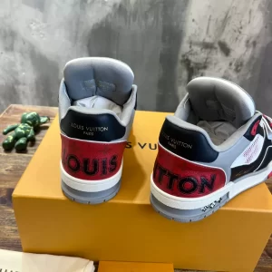 Louis Vuitton Trainer Sneaker In Red - LS82