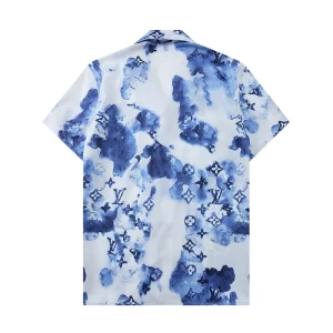 Louis Vuitton Short-Sleeved Cotton Shirt - LST02