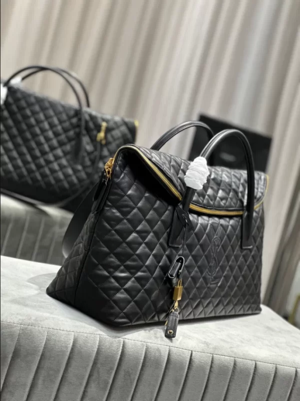 Saint Laurent ES Giant Travel Bag in Quilted Leather - YST11