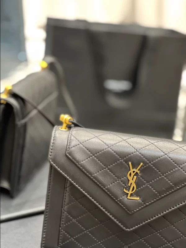 Saint Laurent Gaby Mini Satchel in Quilted Lambskin - YSL49