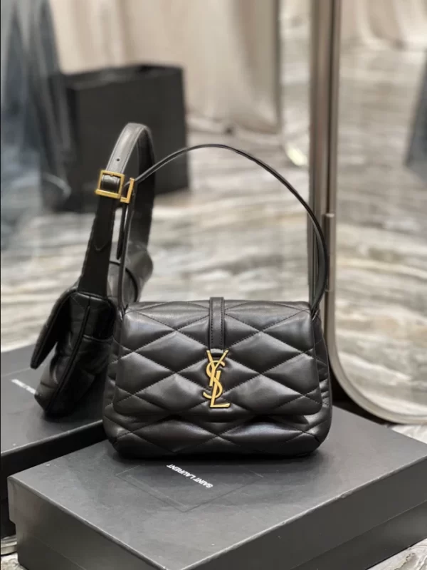 Saint Laurent Le 57 Hobo Bag in Quilted Lambskin - YSL30