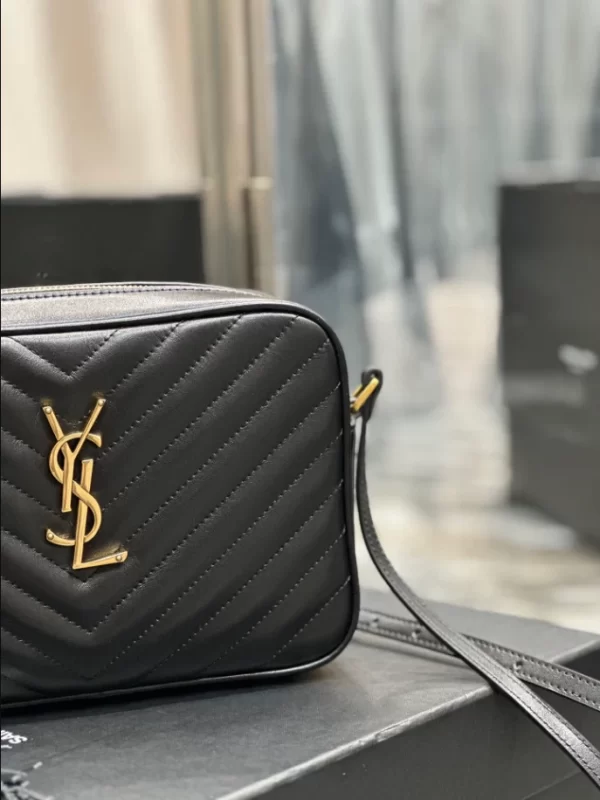 Saint Laurent Lou in Quilted Leather Camera Bag - YSL03