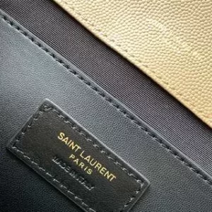 Saint Laurent Medium Envelope in Matelassé Lambskin Bag - YSL34