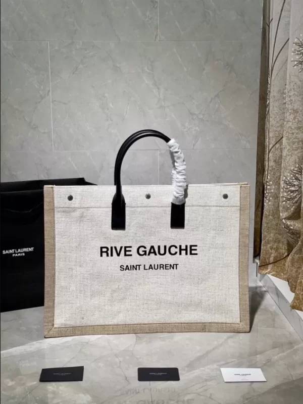 Saint Laurent Rive Gauche Tote in Canvas - YST13