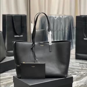 Saint Laurent Shopping Saint Laurent Leather Tote Bag - YST03