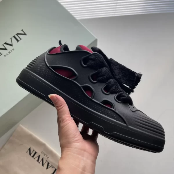 Lanvin Curb Color-Block Rubber Sneakers - LV12