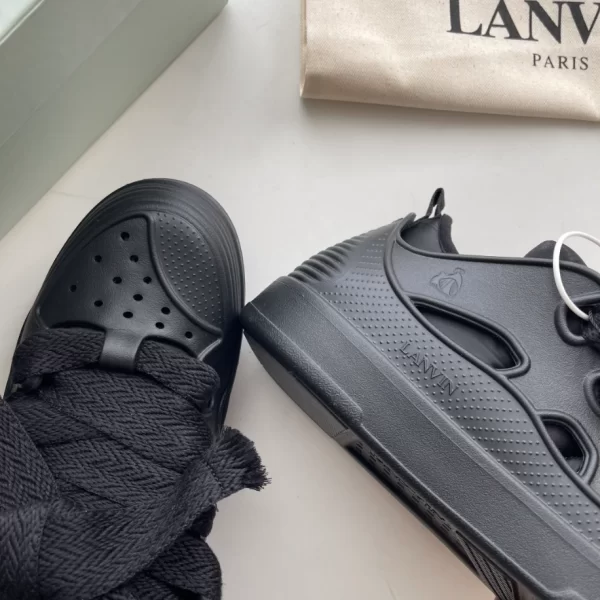 Lanvin Curb Color-Block Rubber Sneakers - LV12