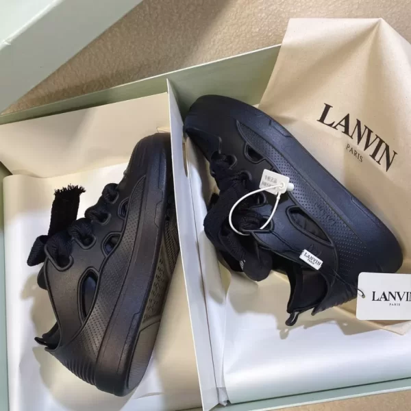 Lanvin Curb Color-Block Rubber Sneakers - LV14