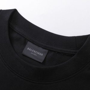 Balenciaga Logo Printed Crewneck T-Shirt - BT03