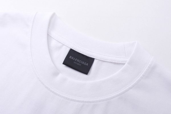 Balenciaga Logo Printed Crewneck T-Shirt - BT04