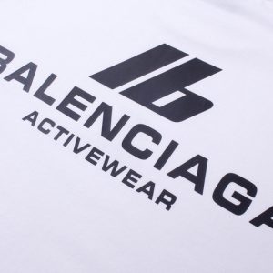 Balenciaga Logo Printed Crewneck T-Shirt - BT04